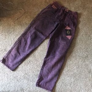 Vintage Purple Acid Wash Jeans